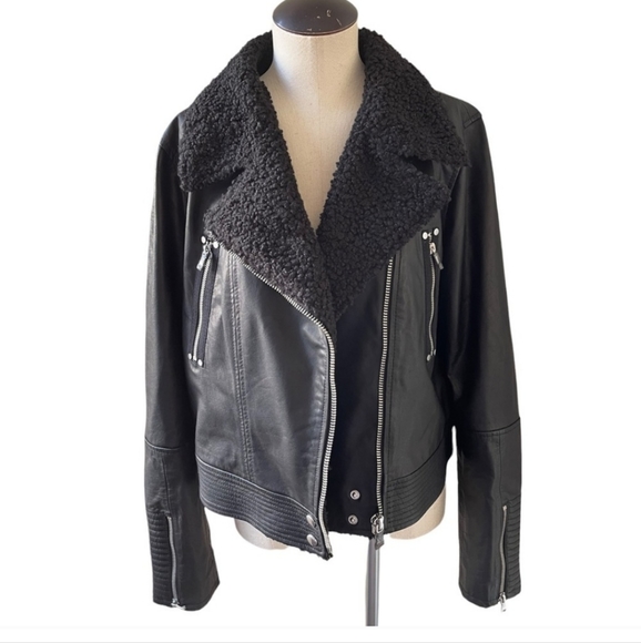 NWT PAIGE | Rooney Leather Jacket - Picture 10 of 13